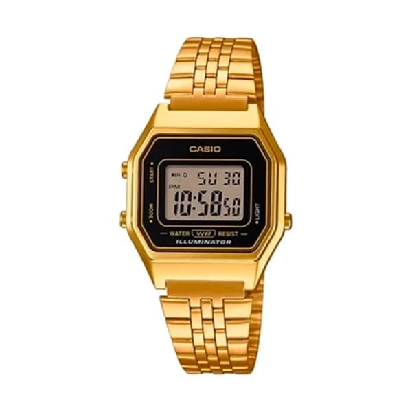 Casio Montre Casio en Acier Doré