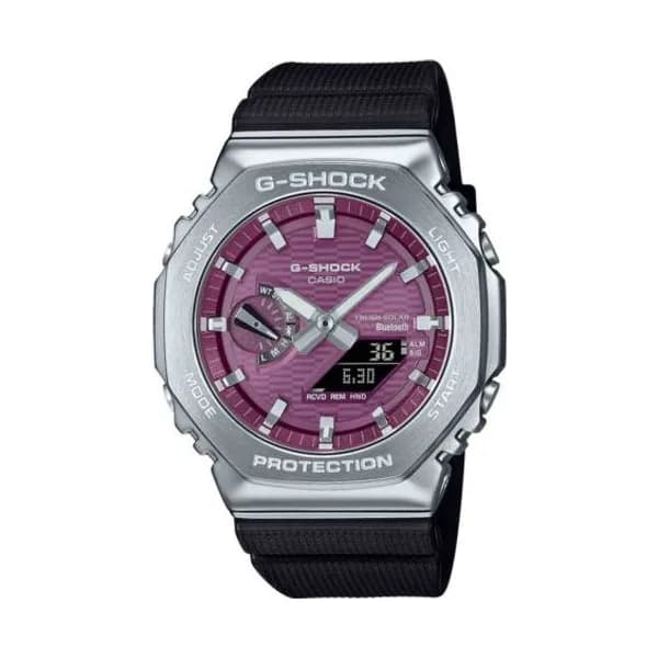 Casio Montre GShock G-Steel - Série GBM-2100 - Rose 49.3 x 44.4 mm- GBM-2100A-4B