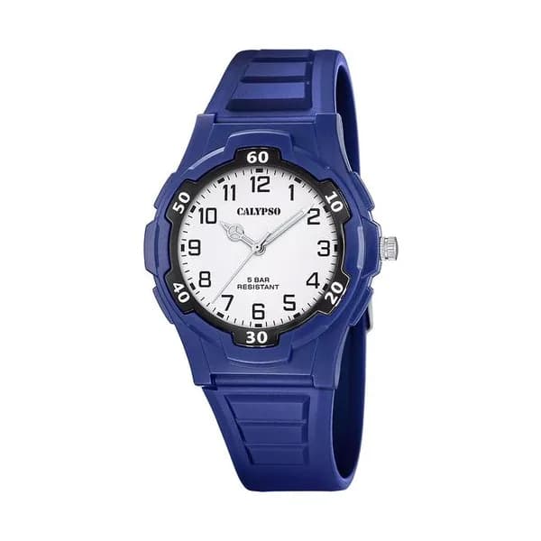 Calypso Montre Calypso en Caoutchouc Bleu