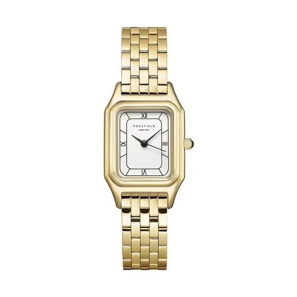 Rosefield Montre Rosefield Collection Ivy en Acier et PVD Doré