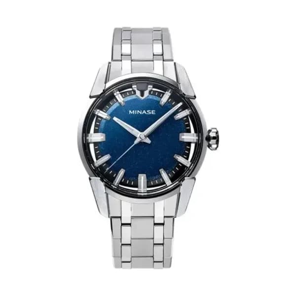 Minase Montre Divido Urushi-Makie 14-M01UBL-SSB