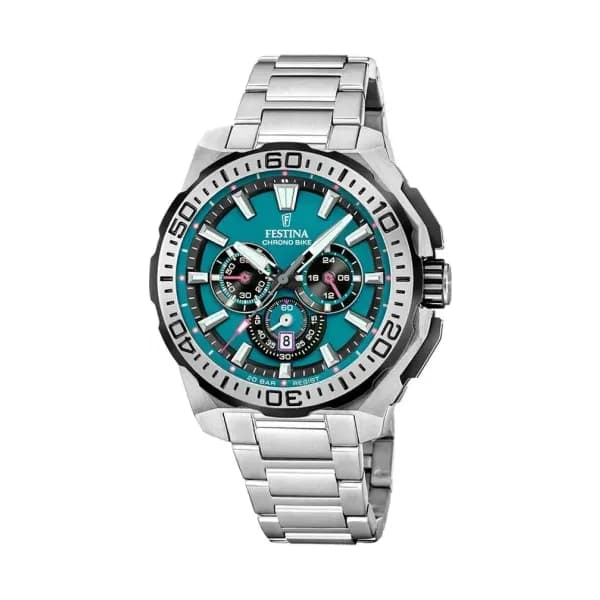 Festina Montre Festina Collection Chrono Bike en Acier Argenté