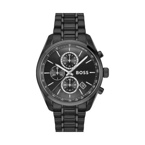 Hugo Boss Montre Boss Grand Prix 44 Noir