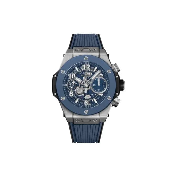 Hublot Unico Titanium Blue Ceramic