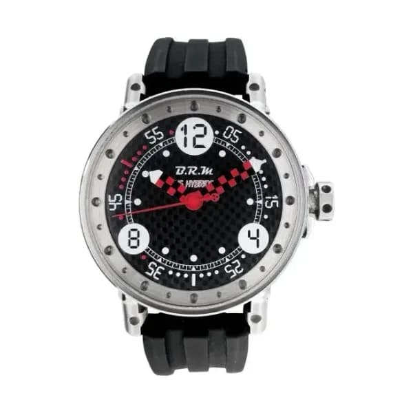 Daniel Gérard Montre Occasion B.R.M V6-44 Hybride Bracelet Caoutchouc 44MM