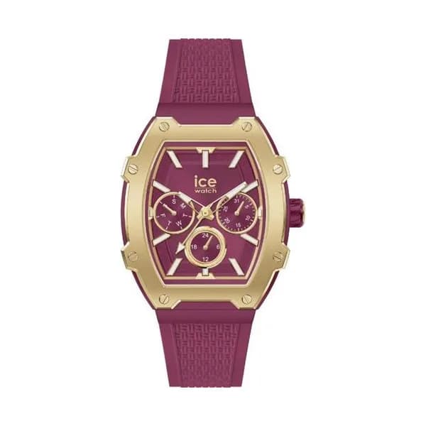 Ice Watch Montre Ice Watch Collection Ice Boliday en Silicone Rose