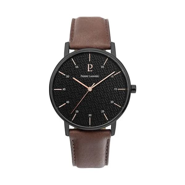 Pierre Lannier Montre Pierre Lannier en Cuir Marron