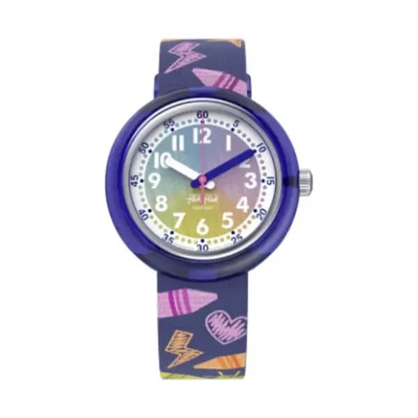 Flik Flak Montre Rainbow Crayons FPNP173