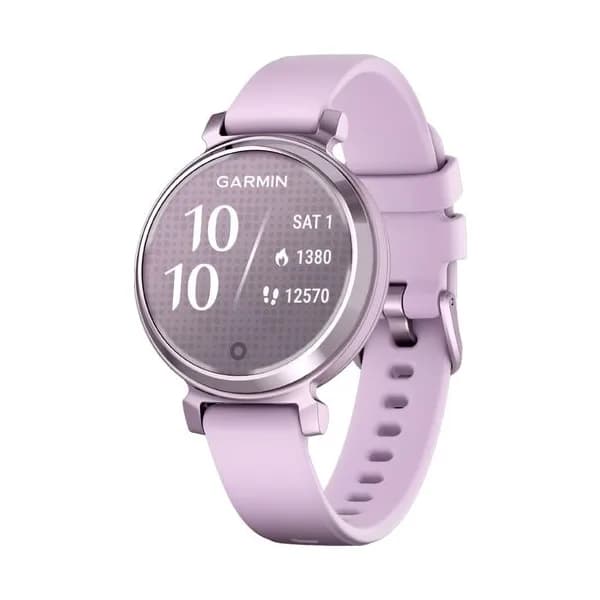 Garmin Montre Garmin Lily 2 Metallic Lilac bracelet silicone 35,4 mm