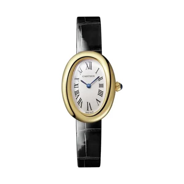 Cartier Montre quartz Femme Baignoire Argenté