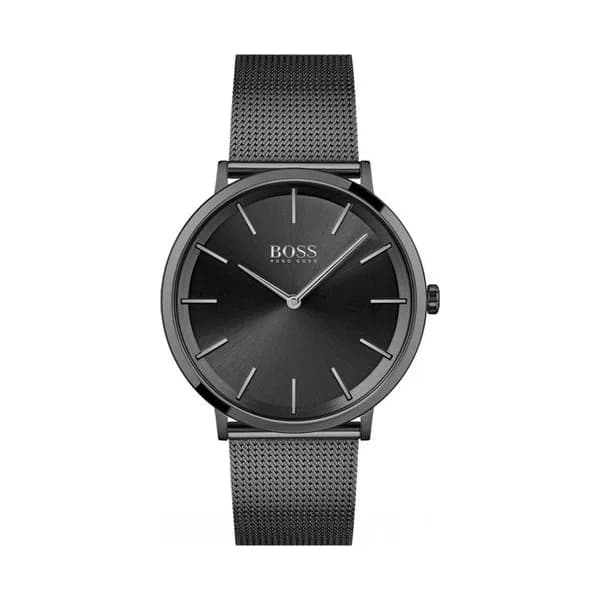 Hugo Boss Montre Boss en Acier Noir