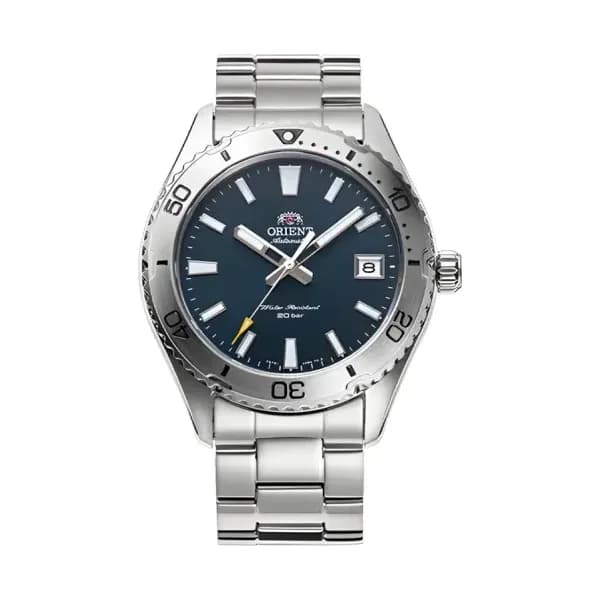 Orient Montre Orient Mako Automatique Cadran Bleu marine Bracelet Acier inoxydable - RA-AC0Q02L
