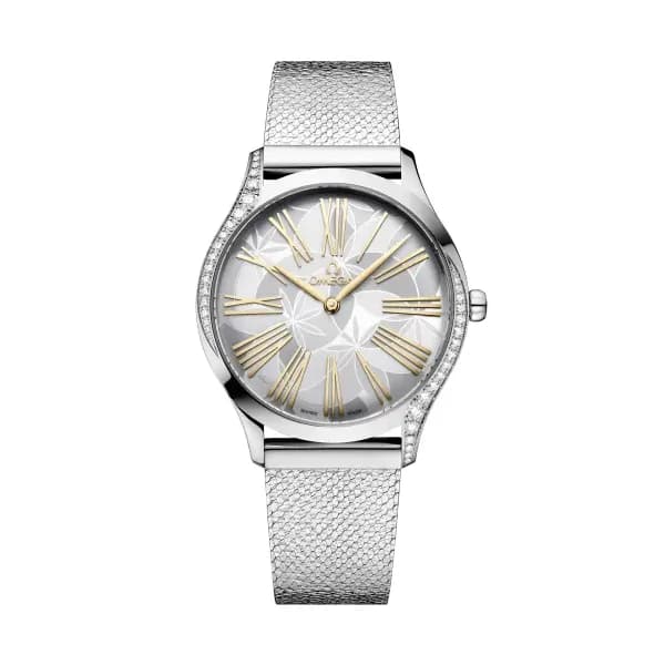 Omega De Ville 36 mm, acier sur acier