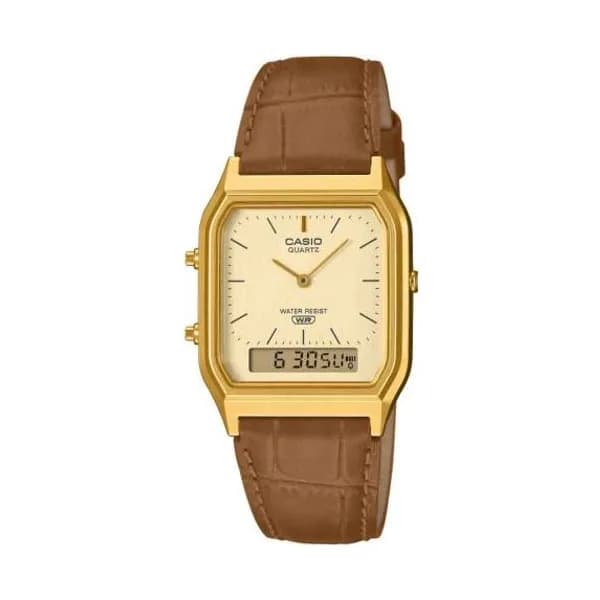 Casio Montre Casio Vintage - Edgy Collection - AQ-230EGL- Doré - AQ-230EGL-9A
