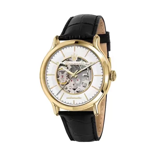 Maserati Montre Homme MASERATI EPOCA en Cuir Noir
