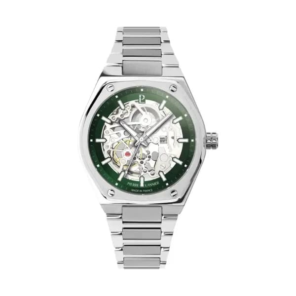 Pierre Lannier Montre Automatique Pierre Lannier Collection Automatic en Acier Argenté
