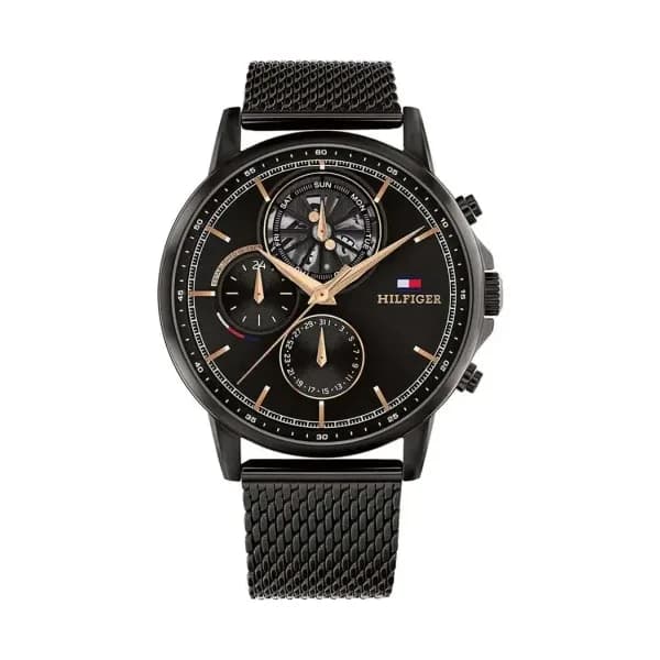Tommy Hilfiger Montre Tommy Hilfiger Stewart Noir