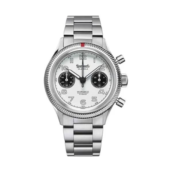 Hanhart Montre Hanhart 417 ES Flyback Panda - 1954 Mécanique diamètre 39 mm- H701.201-6428