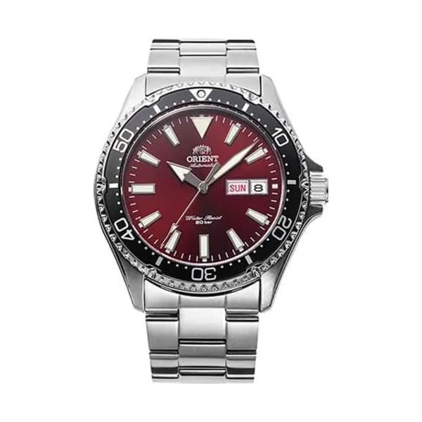 Orient Montre Orient Mako Automatique Cadran Rouge Bracelet Acier inoxydable - RA-AA0003R