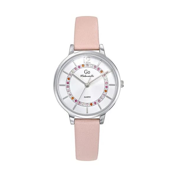 GO Mademoiselle Montre GO Mademoiselle en Cuir Rose