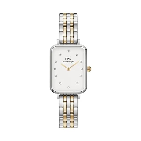 Daniel Wellington Montre Daniel Wellington Collection Quadro en Acier et PVD Bicolore