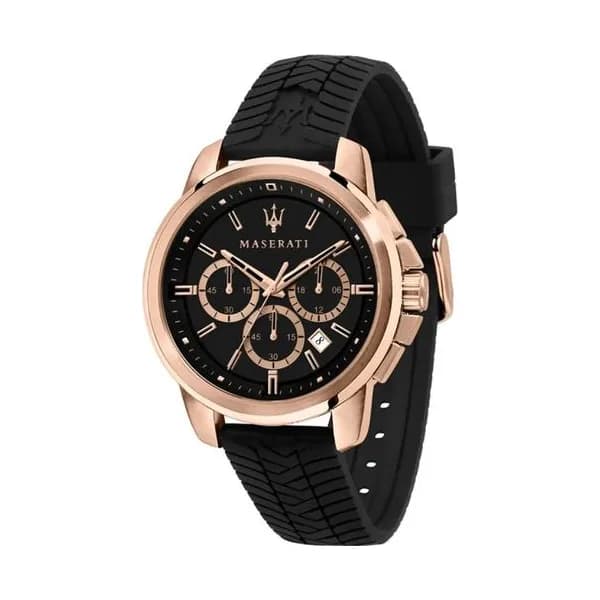 Maserati Montre Maserati en Silicone Noir