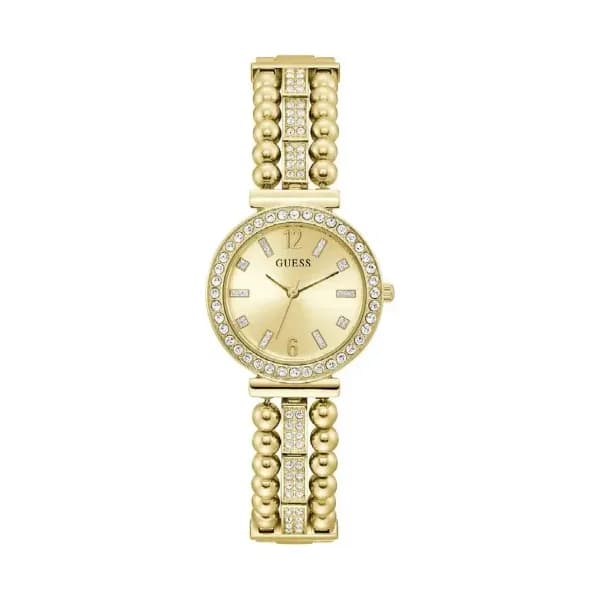 Guess Montre Analogique Femme Guess Acier Jaune GW0401L2