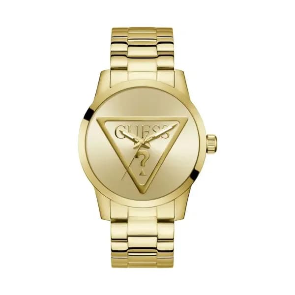 Guess Montre Guess Collection Badge en Acier et PVD Doré