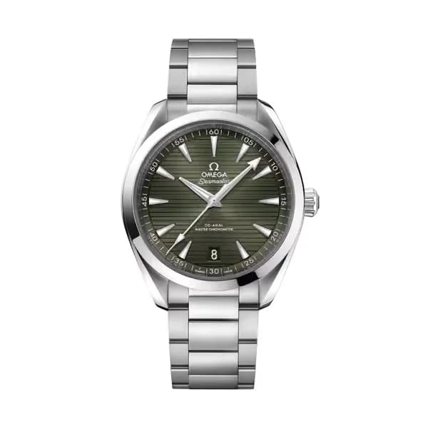 Omega Seamaster 41 mm, acier sur acier