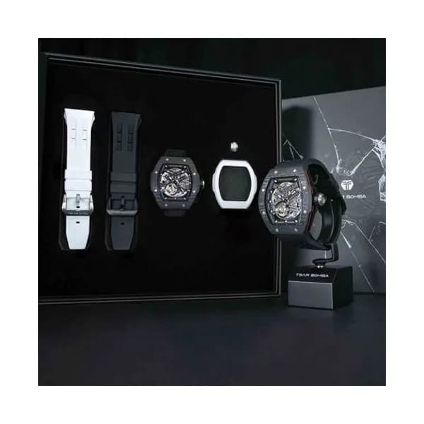Tsar Bomba Montre Tsar Bomba - Elemental Series Set Carbone - TBSET8218CFNW