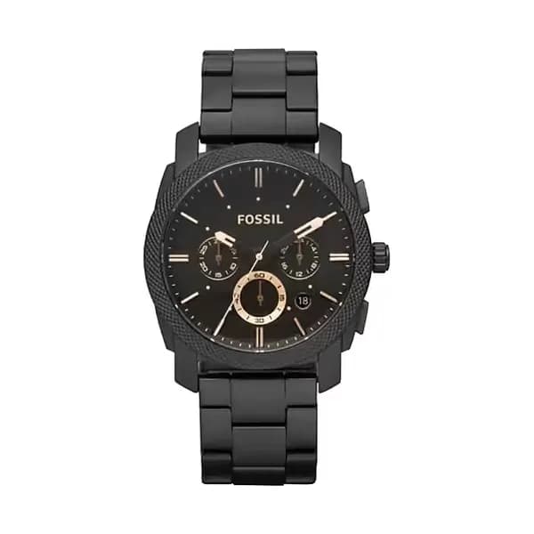 Fossil Montre Analogique Homme Fossil Acier Noir FS4682