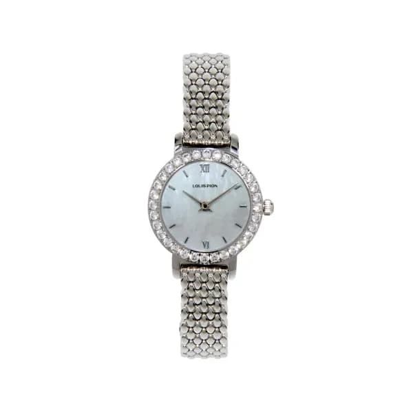 Louis Pion Montre quartz Femme Grace Blanc