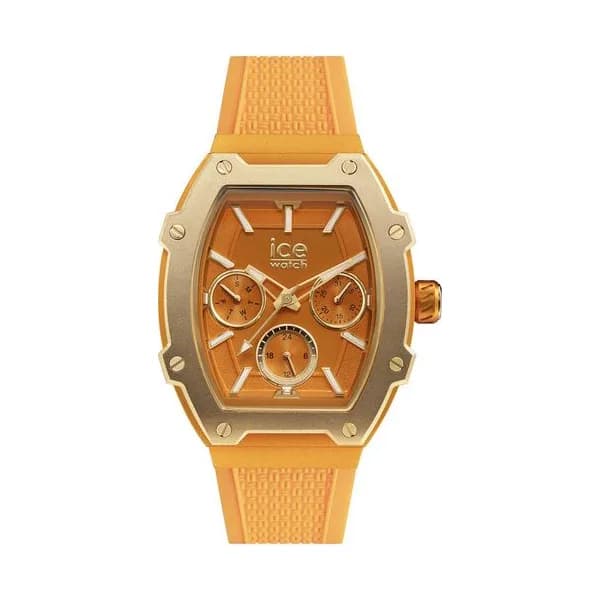 Ice Watch Montre Ice Watch Collection Ice Boliday en Silicone Orange