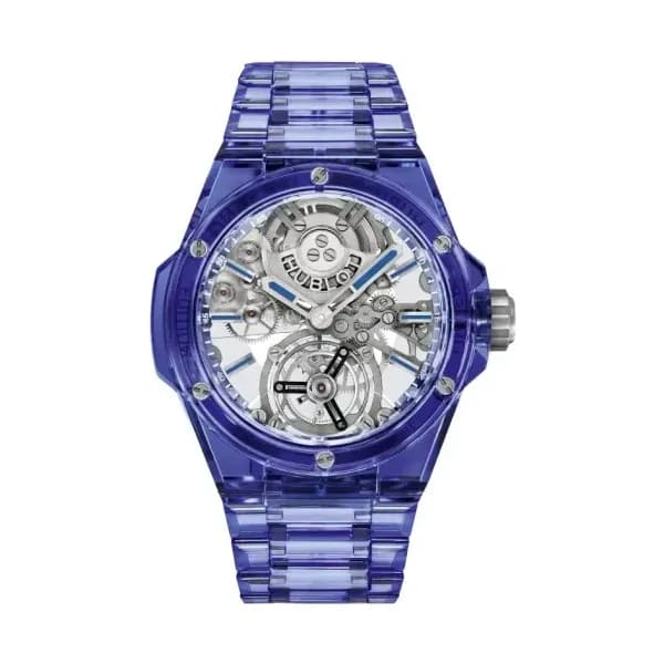 Hublot Integrated Tourbillon Full Blue Sapphire