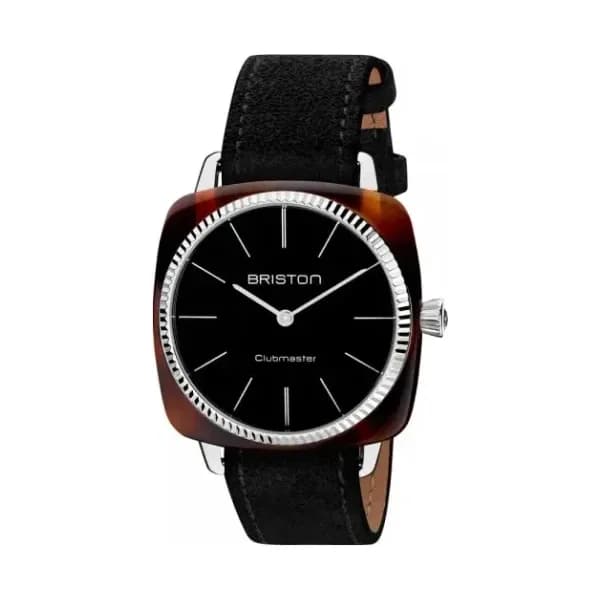 Briston Montre Briston Clubmaster Elegant Acétate Cadran Noir