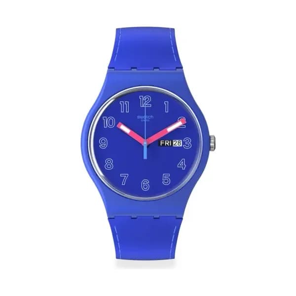 Swatch Montre quartz Homme New gent Bleu