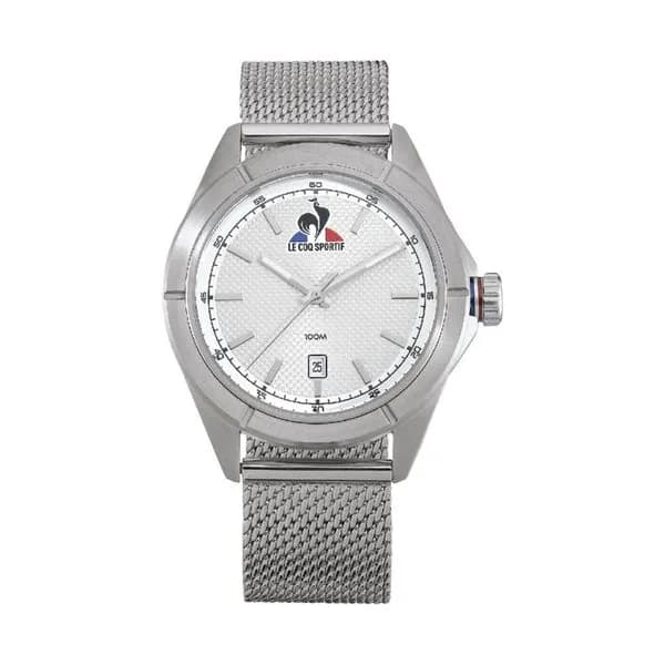 Le Coq Sportif Montre le Coq Sportif Collection Essentiel en Acier Argenté