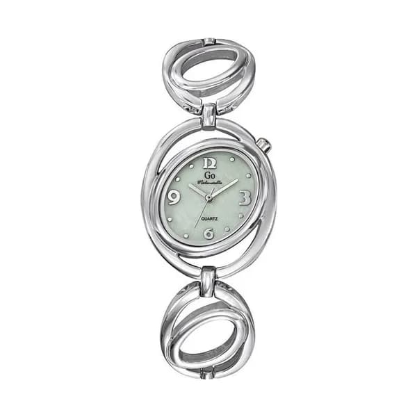 GO Mademoiselle Montre GO Mademoiselle en Métal Chromé