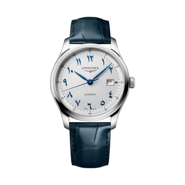 Longines Montre Longines Master Collection 41mm Automatique Cadran Argenté Grain D'Orge Chiffres Arabes