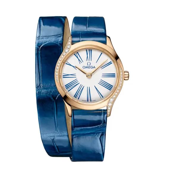 Omega De Ville 26 mm, or Moonshine™ sur alligator