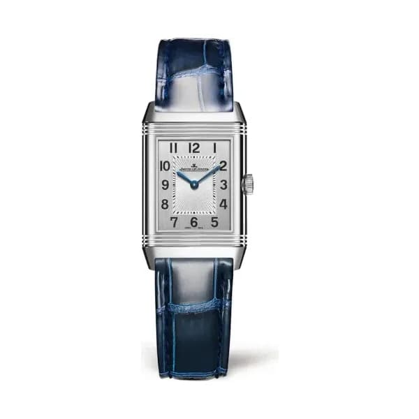 Jaeger-LeCoultre Montre Femme Reverso Argenté, Noir