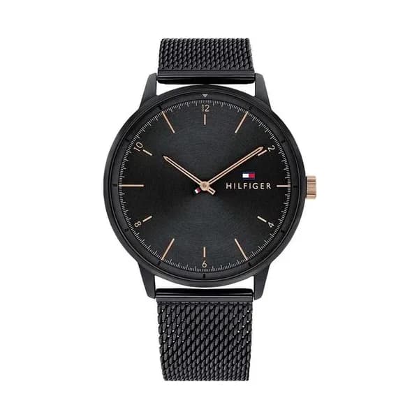 Tommy Hilfiger Montre Tommy Hilfiger en Acier Noir