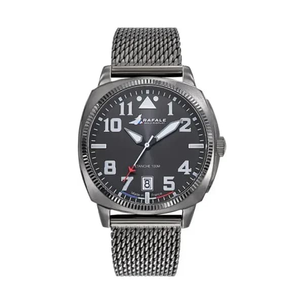 Patrouille de France Montre Rafale Solo Display COACH Noir Acier 666032