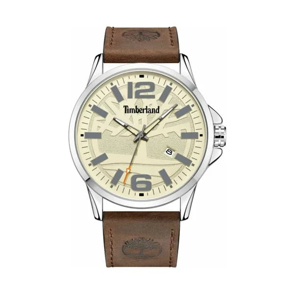 Timberland Montre Timberland en Cuir Marron