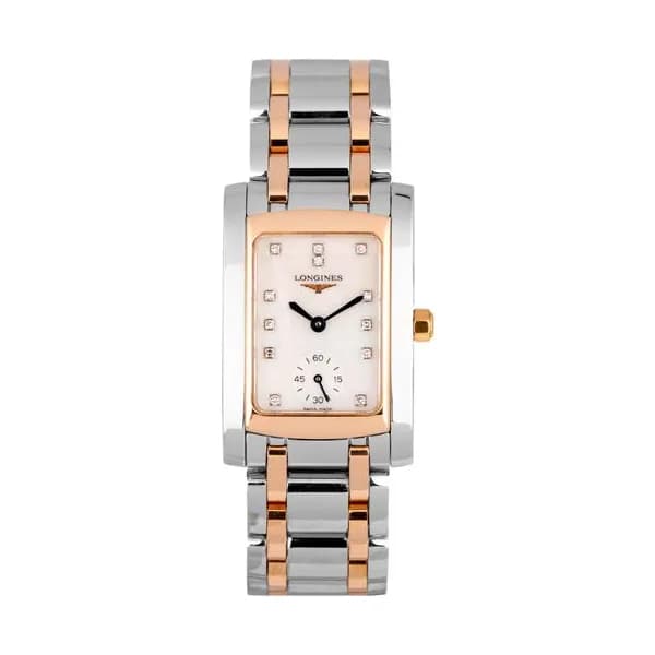 Longines, Dolcevita - Longines Montre Longines Dolce Vita Bicolore quartz 23 x 27 mm Full Set