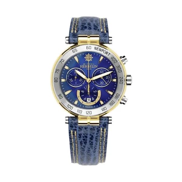 Michel Herbelin Montre Herbelin Newport Originals Homme Quartz Chronographe - 37654T35