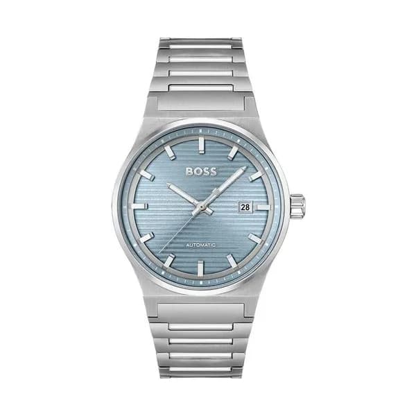 Hugo Boss Montre Automatique Boss Collection Sport Lux Candor Auto en Acier Argenté