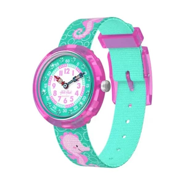 Flik Flak Montre Bubbly Seahorse FBNP256
