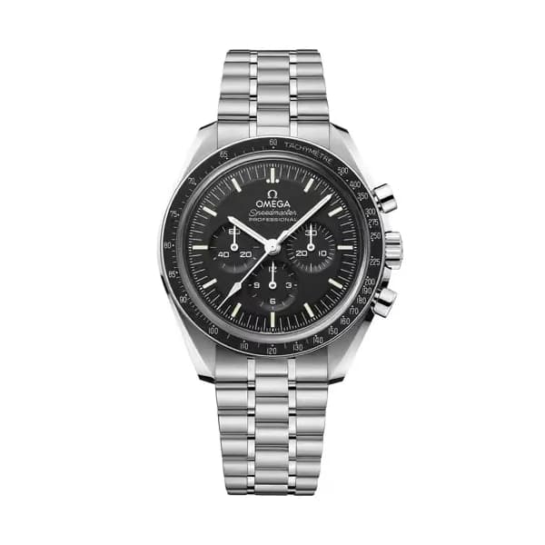 Omega Speedmaster 42 mm, acier sur acier