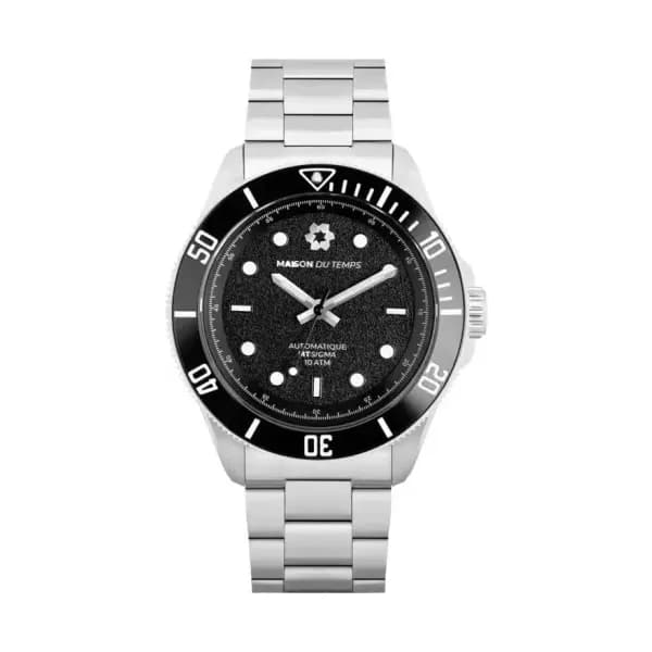 Maison du Temps Montre MTSigma Lunette Noire Acier